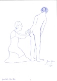 Jeune femme et sa mère âgée - Sexe