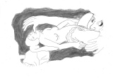 Femme et pieuvre (version BD) - Sexe
