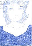 la lectrice - Dessins silencieux